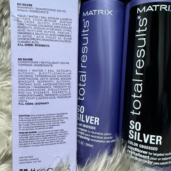 MATRIX TOTAL RESULTS - So Silver - Duo 10.1oz (Shampoo and Conditioner) - Picture 3 of 3